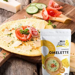 Mix & Slim Dietní omeleta sýrová 300g (10 porcí)